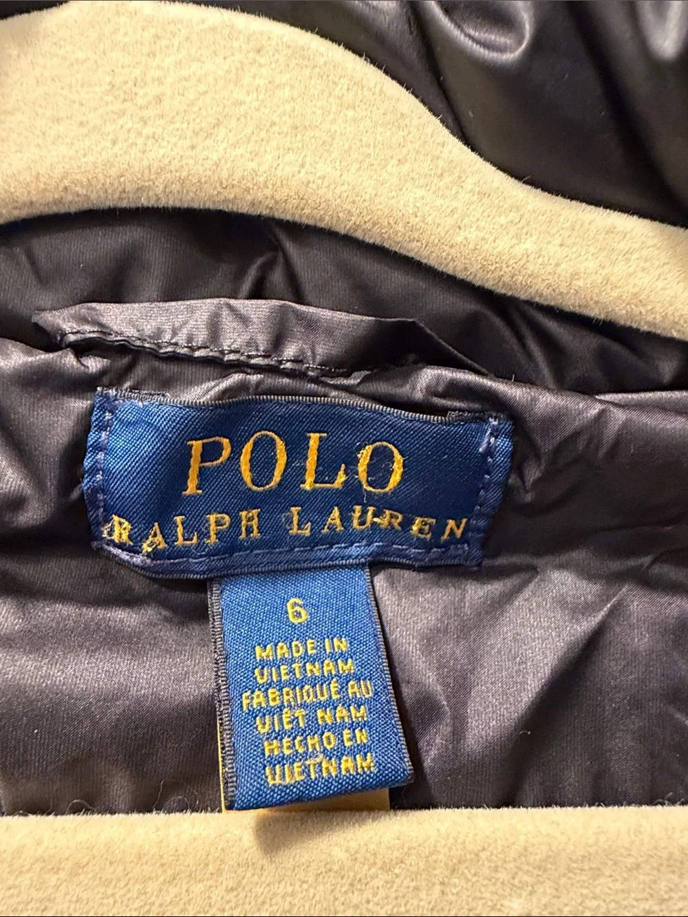 Polo Ralph Lauren girl’s Down coat size 6